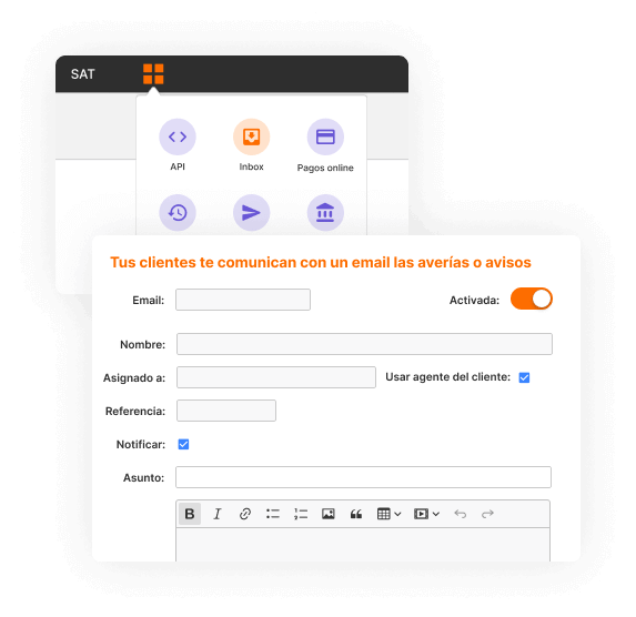 constructeurs d'erp pour la gestion des incidents dans les boîtes aux lettres