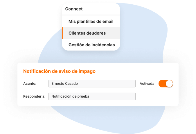 email para clientes deudores